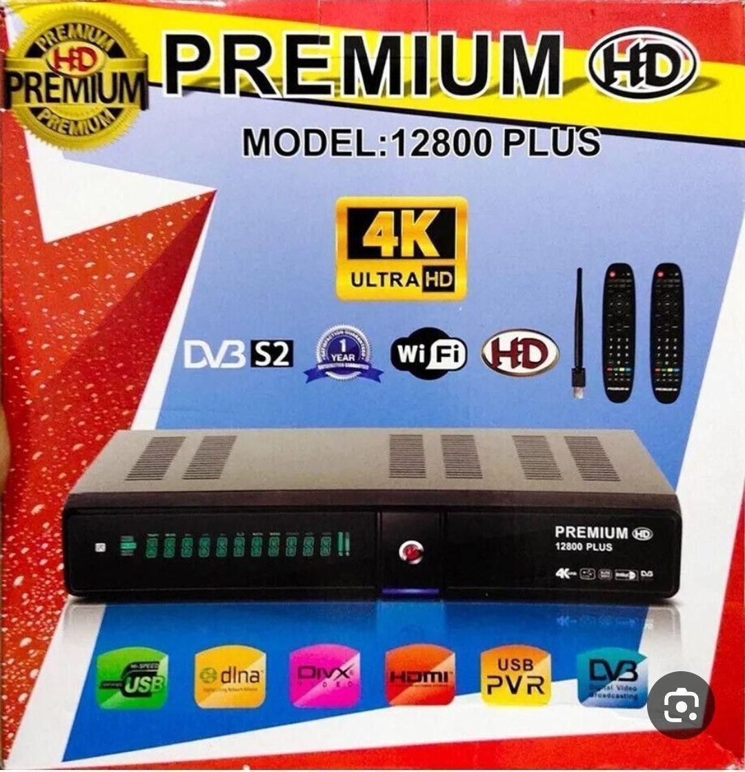 گیرنده دیجیتال پرمیوم مدل ۱۲۸۰۰4K